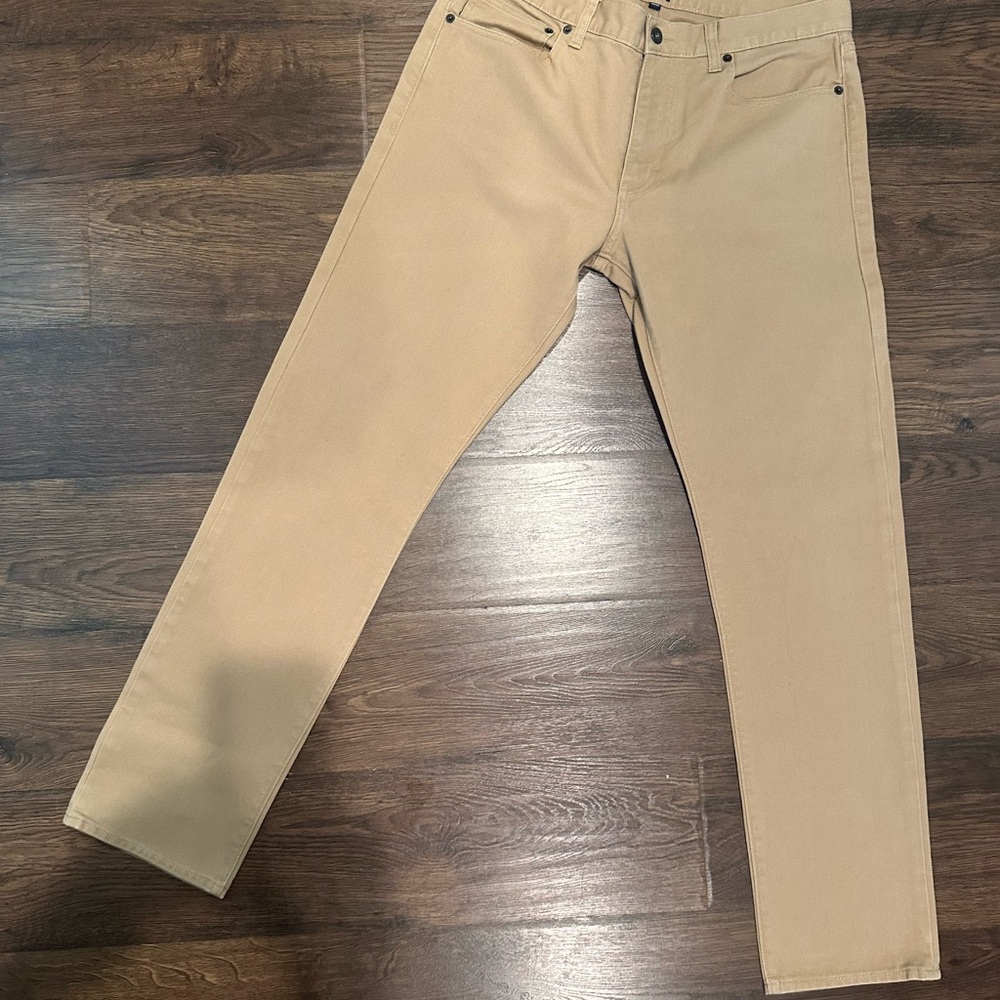 J. Crew Men's Khaki Cords 33x32